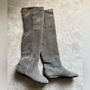 ALDO Gray - Above the knee boots. Super cute!!